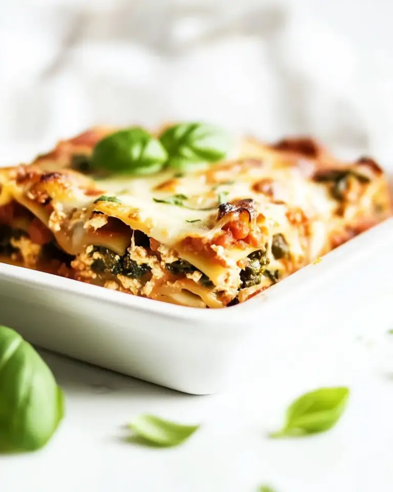 Homemade The Best Vegetarian Lasagna photo