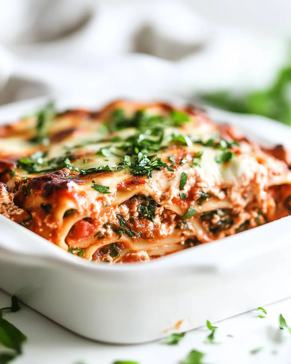 Classic The Best Vegetarian Lasagna image
