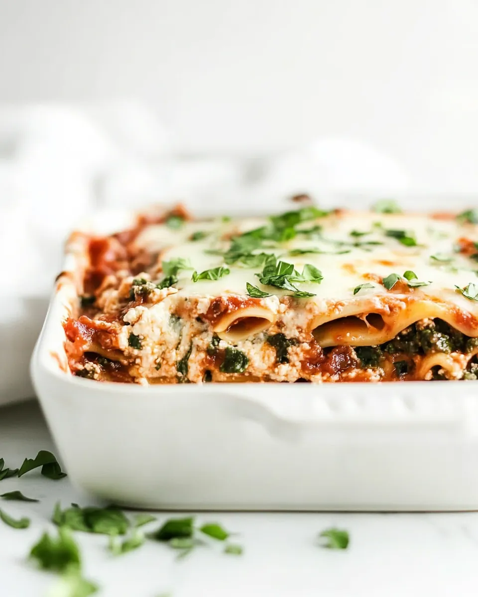 Easy The Best Vegetarian Lasagna recipe photo