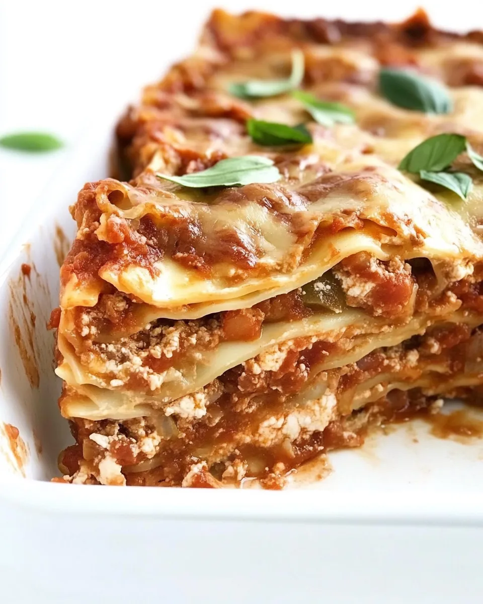 Homemade The Best Vegetarian Lasagna Recipe Ever photo