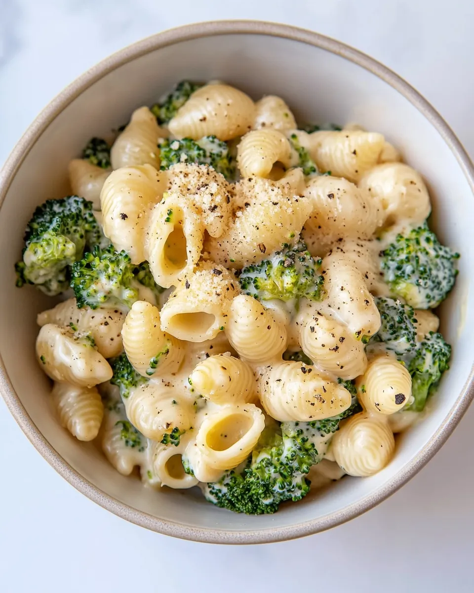 Classic The Creamiest Broccoli Shells and Cheese. dish photo