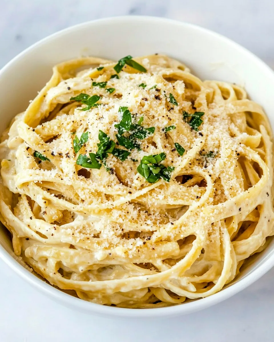 homemade The Pasta House Company Fettuccine Alfredo photo
