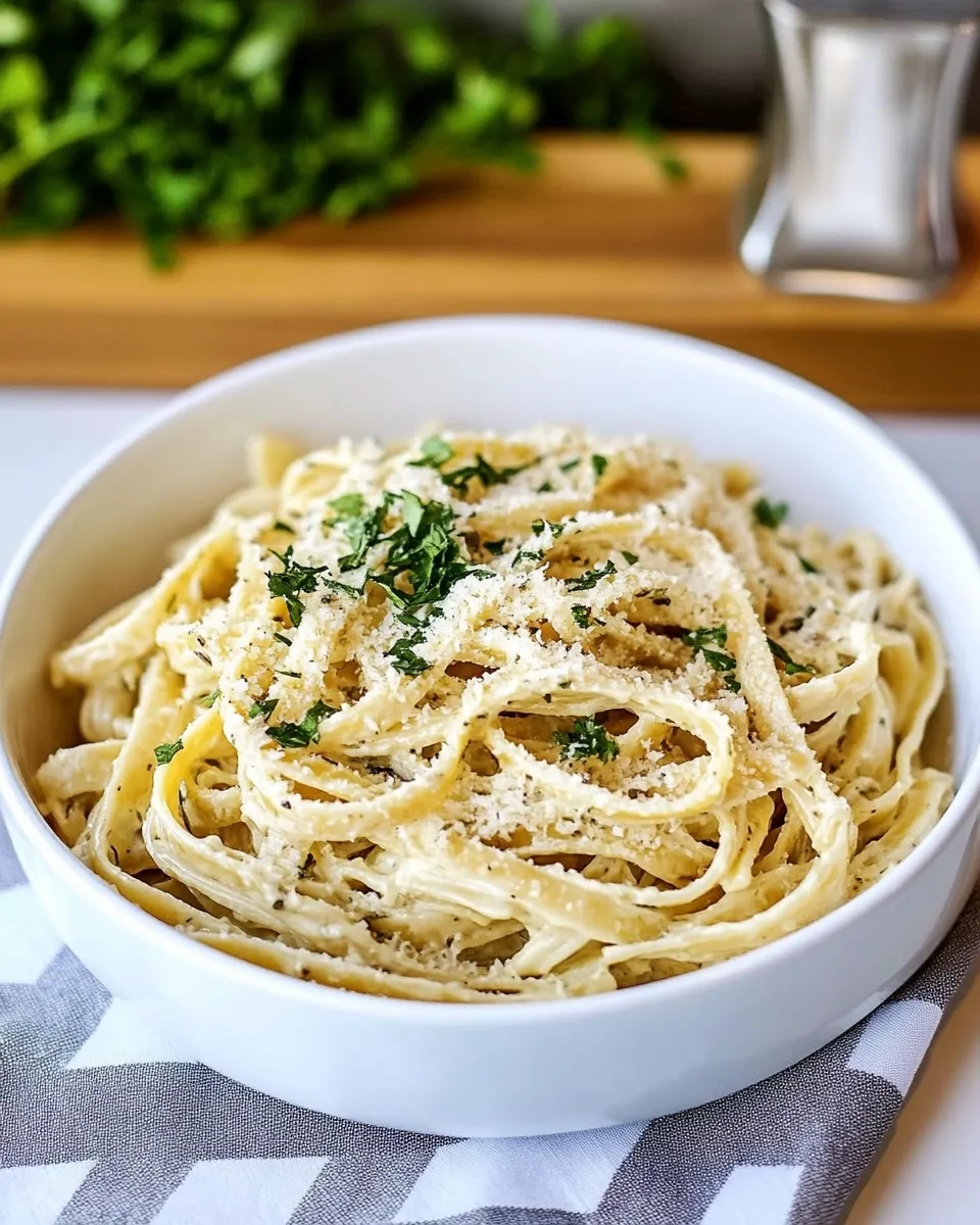 easy The Pasta House Company Fettuccine Alfredo picture