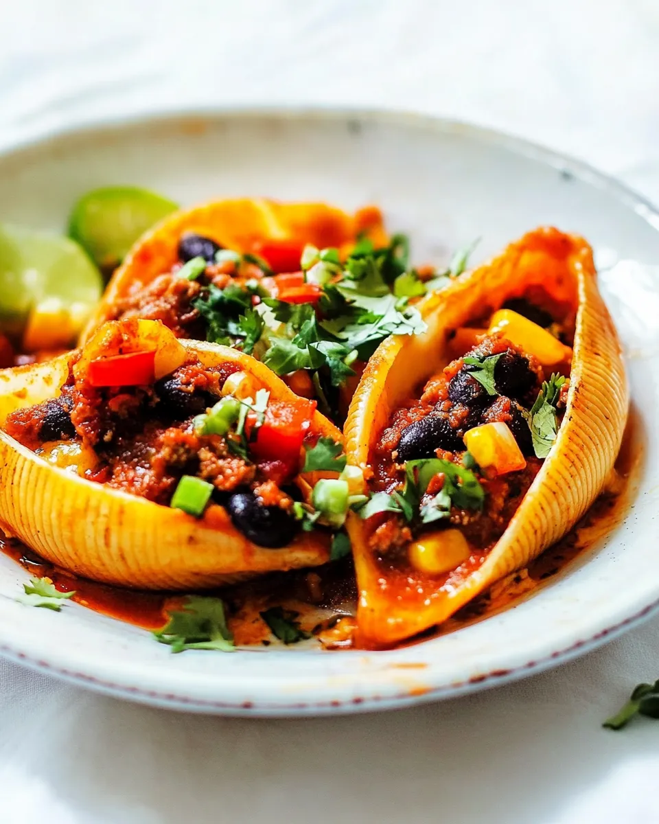 Classic Three Cheese Mexican Shells image