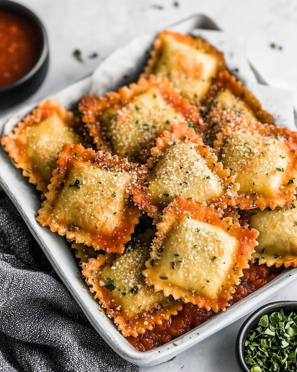 Easy Toasted Ravioli recipe photo