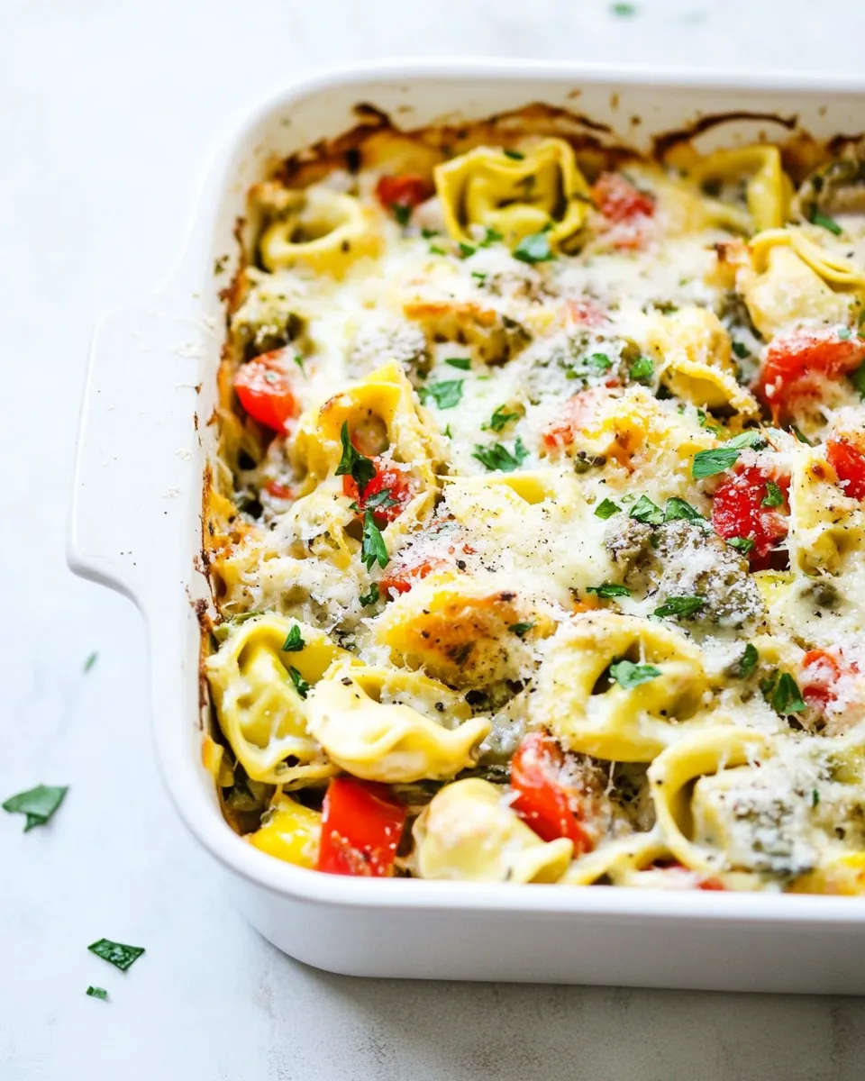 Homemade Tortellini Casserole photo