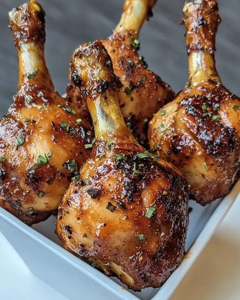 Homemade Traeger BBQ Smoked Chicken Lollipops recipe photo
