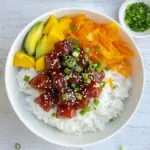 Homemade Tuna Poke Bowl photo