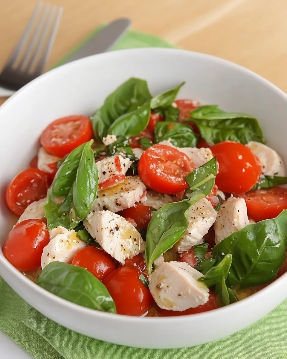 Classic Tuna Salad Caprese image