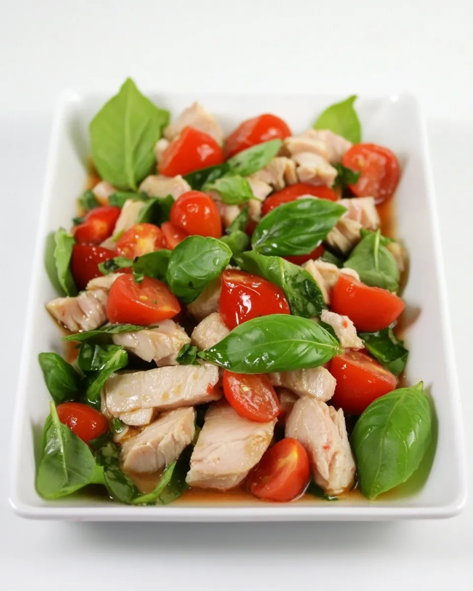 Easy Tuna Salad Caprese recipe image