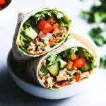 Homemade Tuna Salad Wrap photo