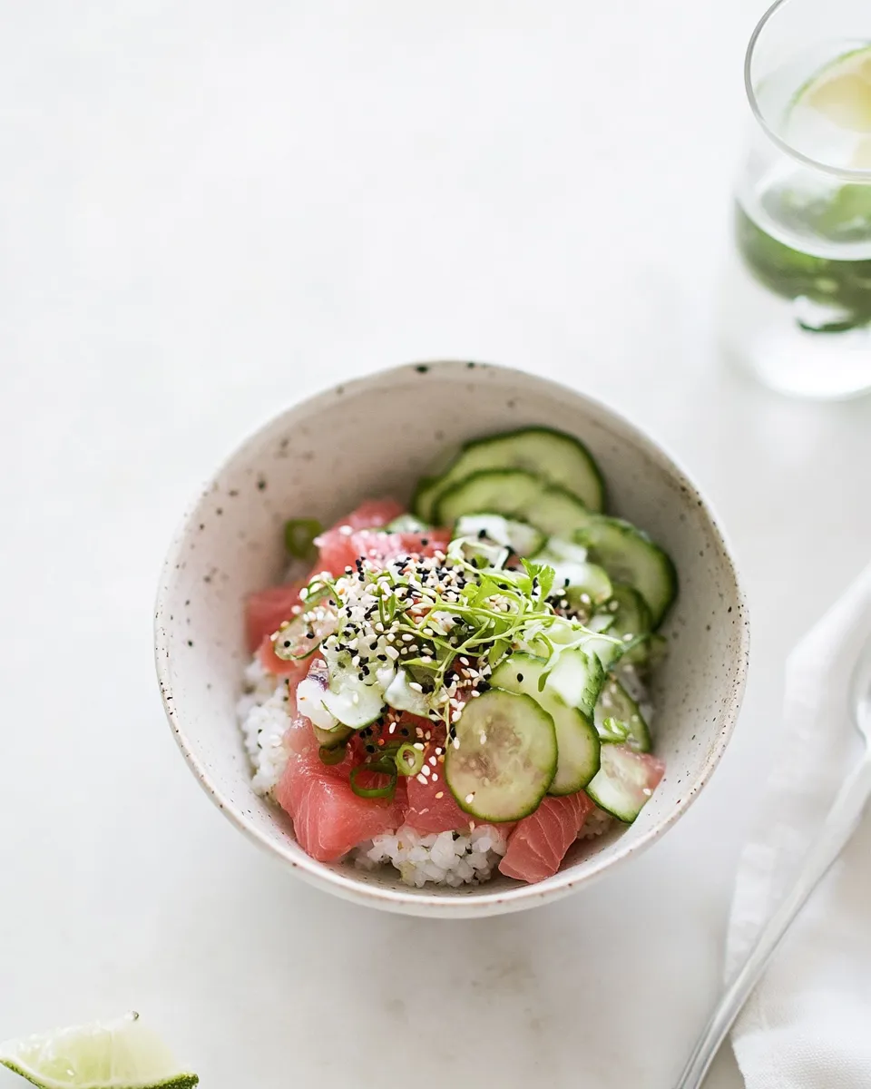 Classic Tuna tartare with togarashi dressing image