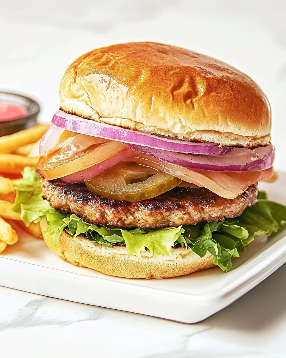 Classic Turkey Burger Recipe image
