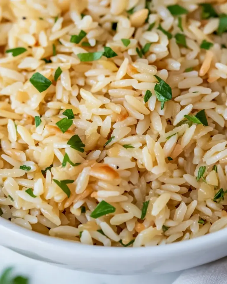 Homemade Turkish Rice Pilaf with Orzo photo