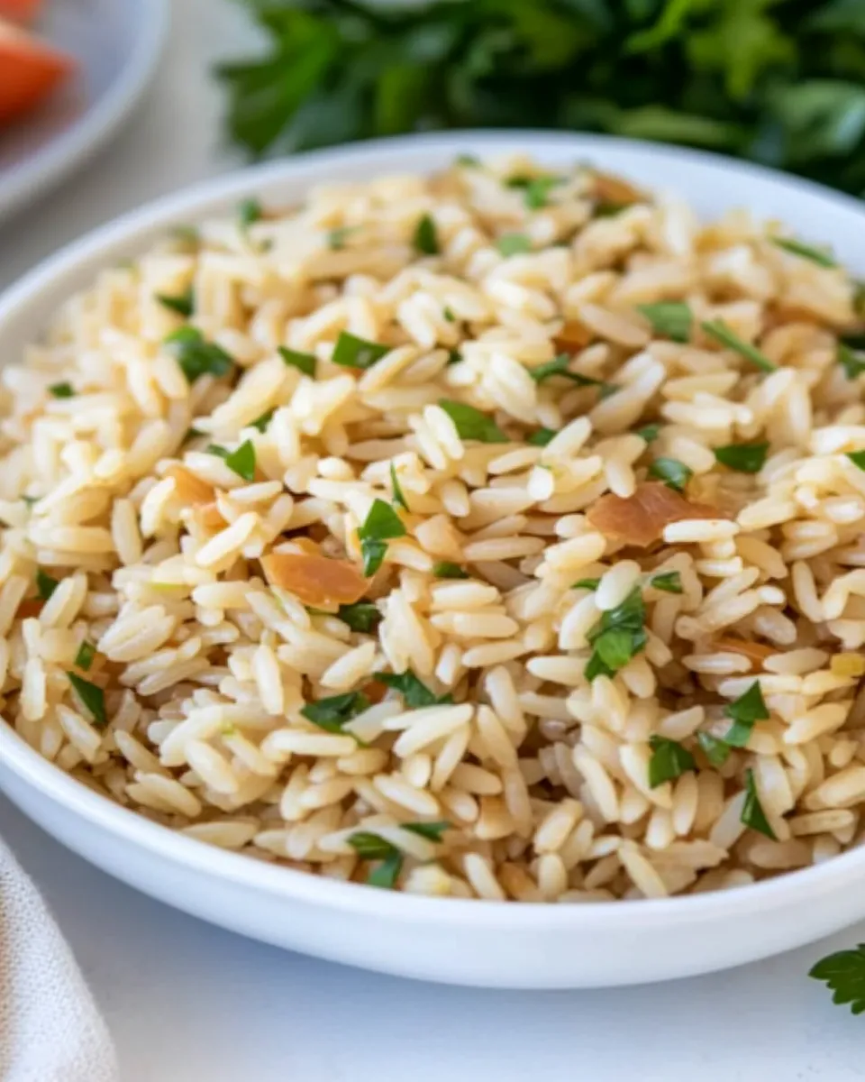 Easy Turkish Rice Pilaf with Orzo recipe photo