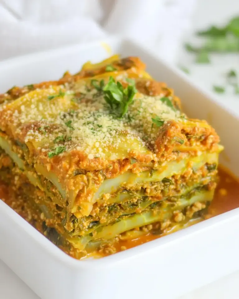 Homemade Vegan Cabbage Lasagna photo