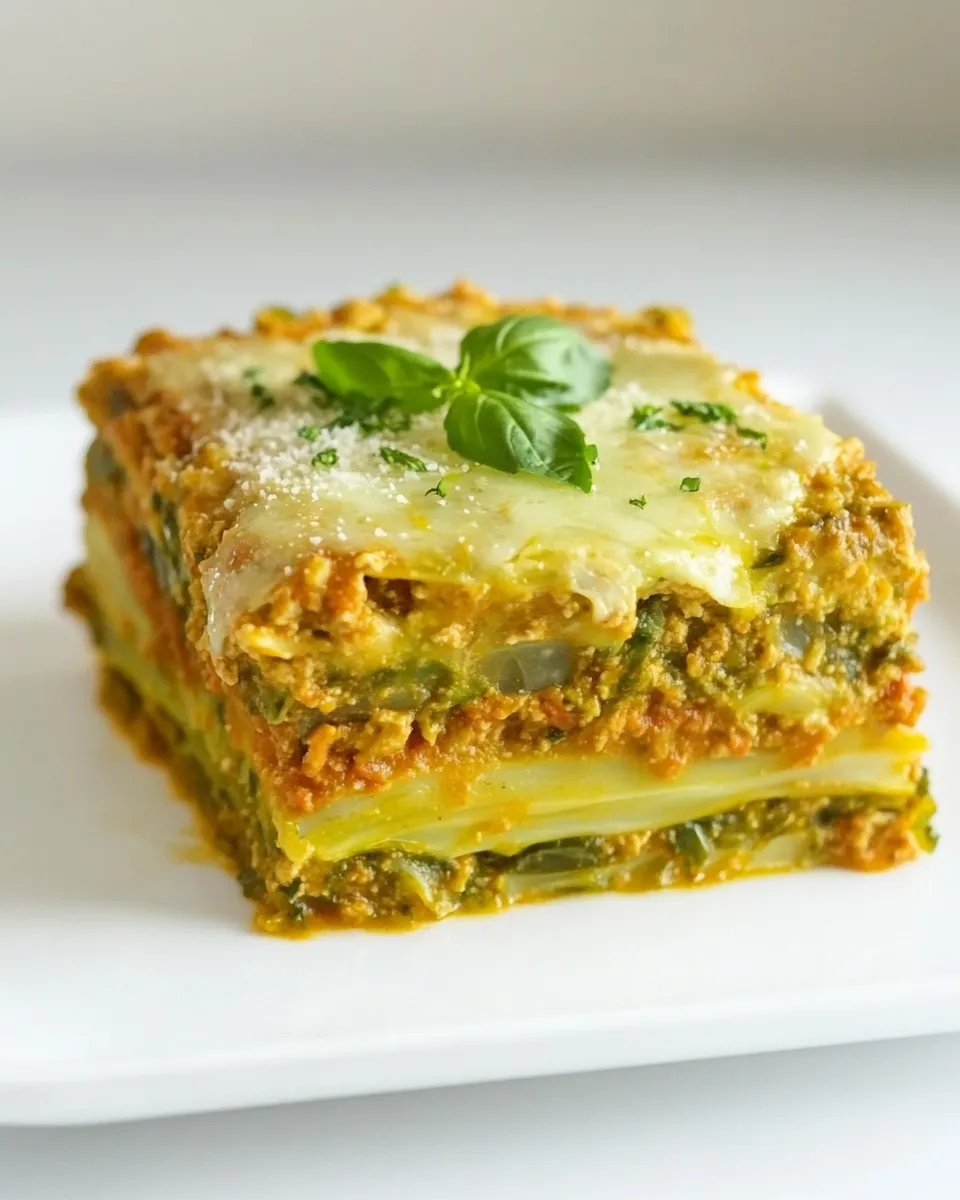 Easy Vegan Cabbage Lasagna recipe photo