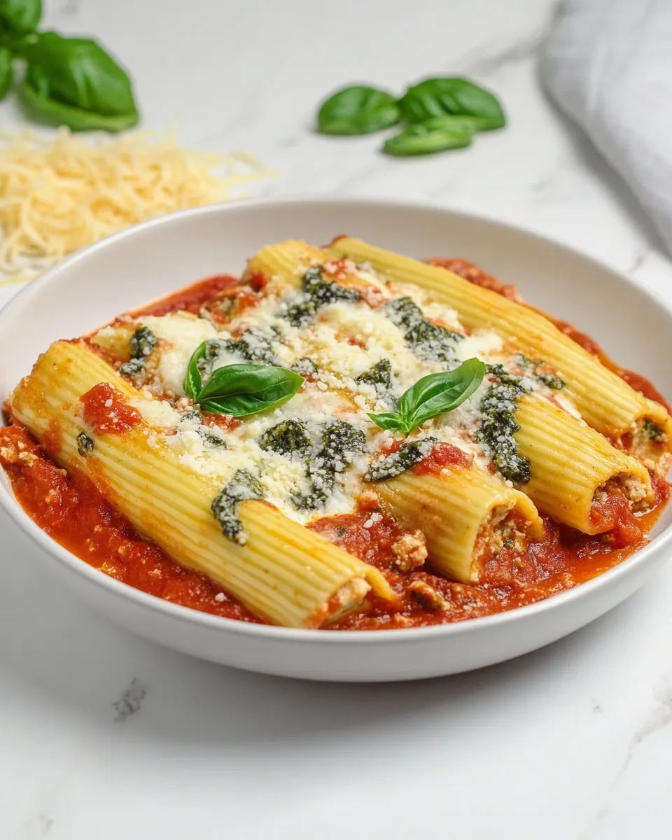 Classic Vegan Manicotti image