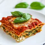 Homemade Vegan Spinach Lasagna (Tofu Ricotta) photo