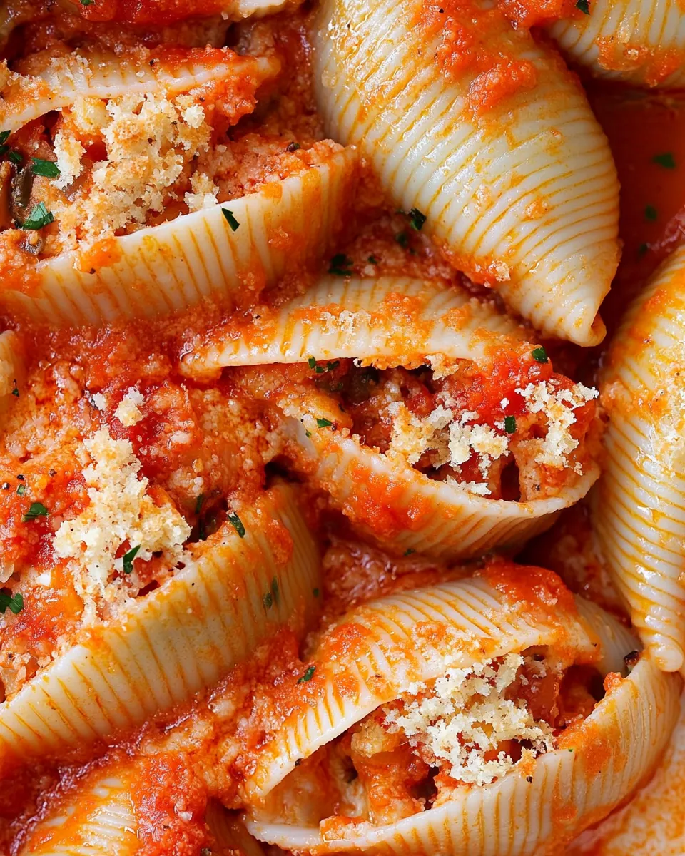 Homemade Vegan Stuffed Shells photo