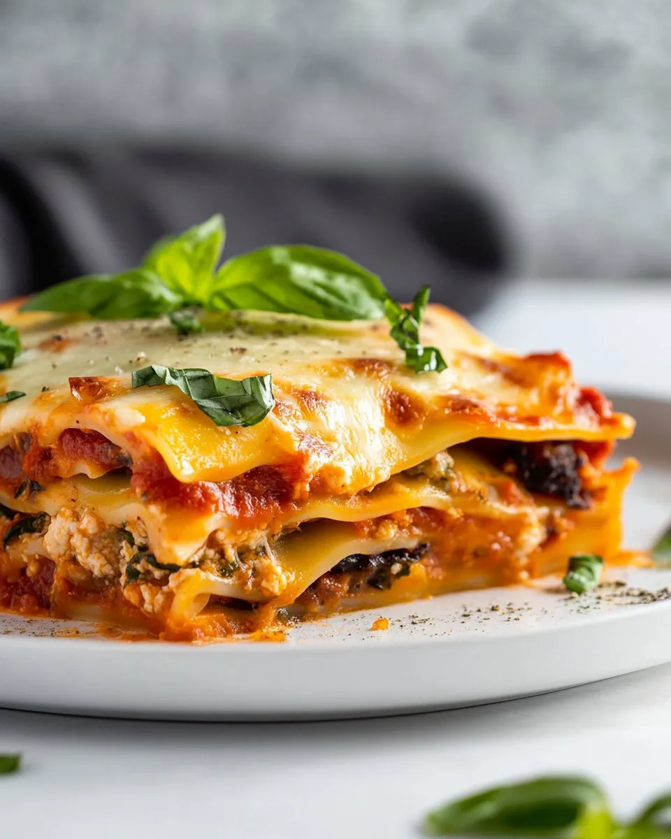 Classic Vegetable Lasagna image