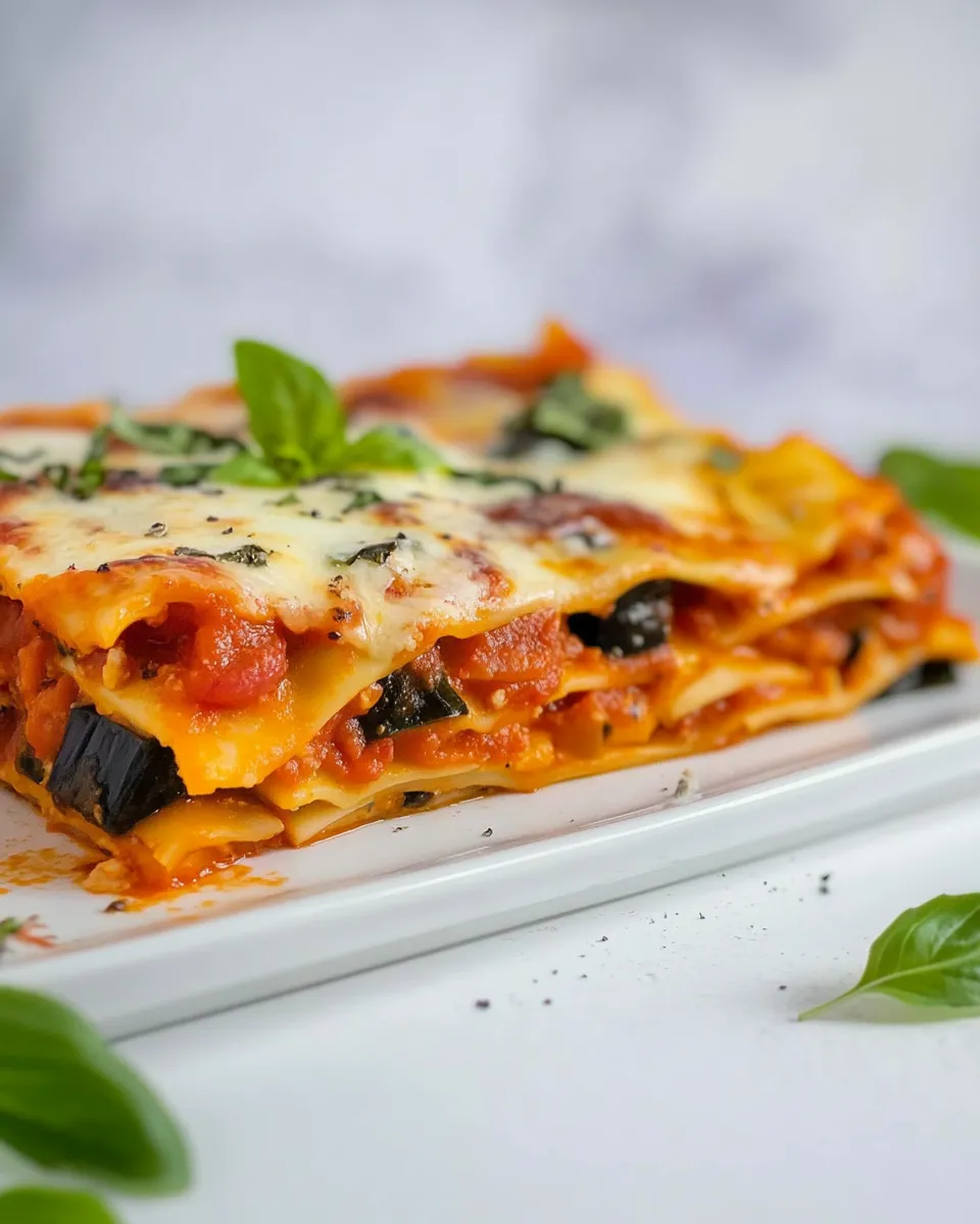 Easy Vegetable Lasagna recipe photo