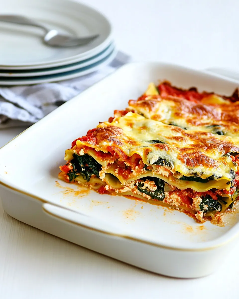 Classic Vegetable Lasagna Recipe image
