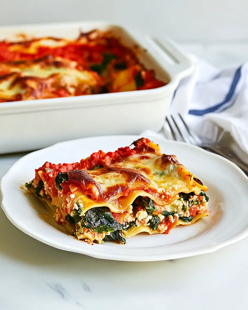 Easy Vegetable Lasagna Recipe recipe photo