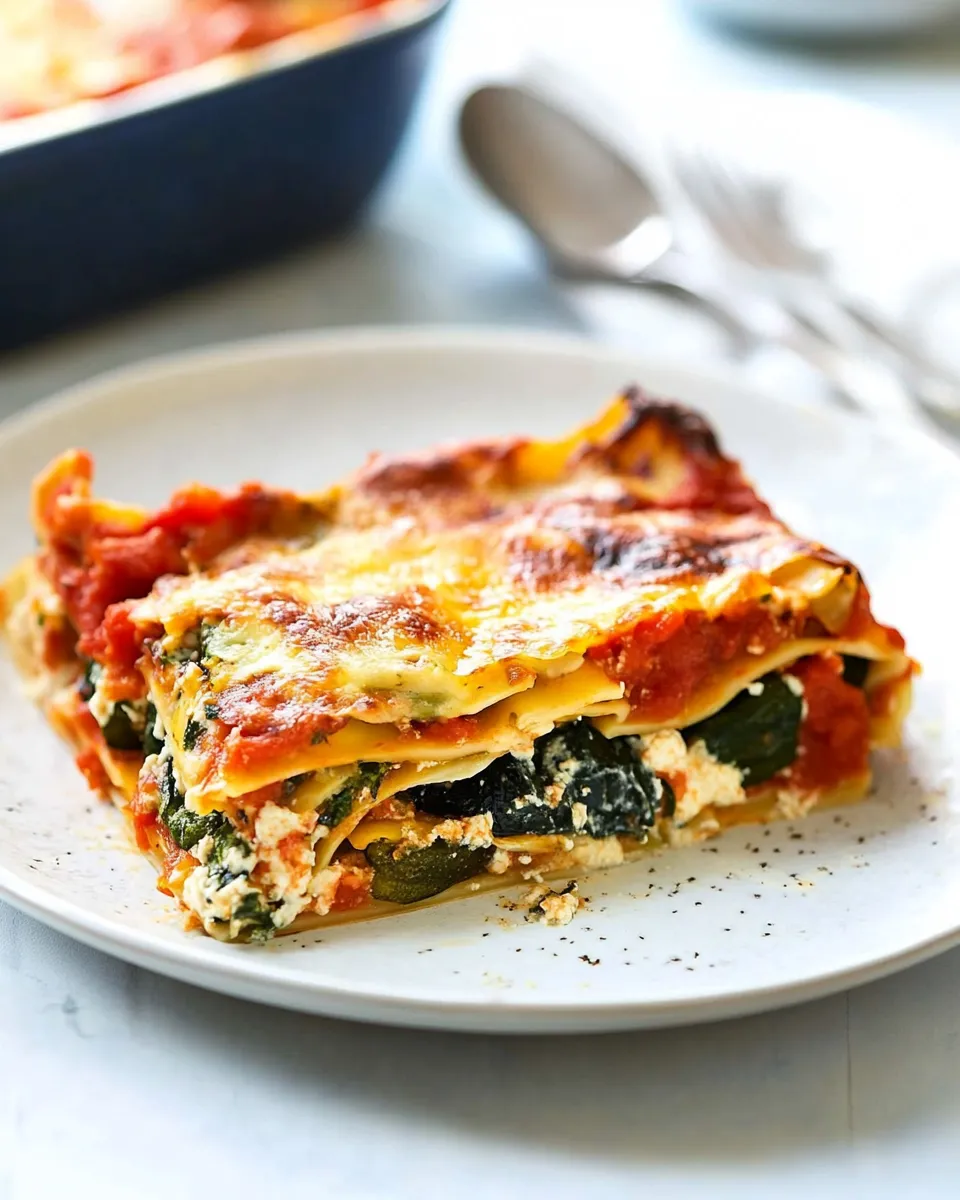 Delicious Vegetable Lasagna Recipe dish photo