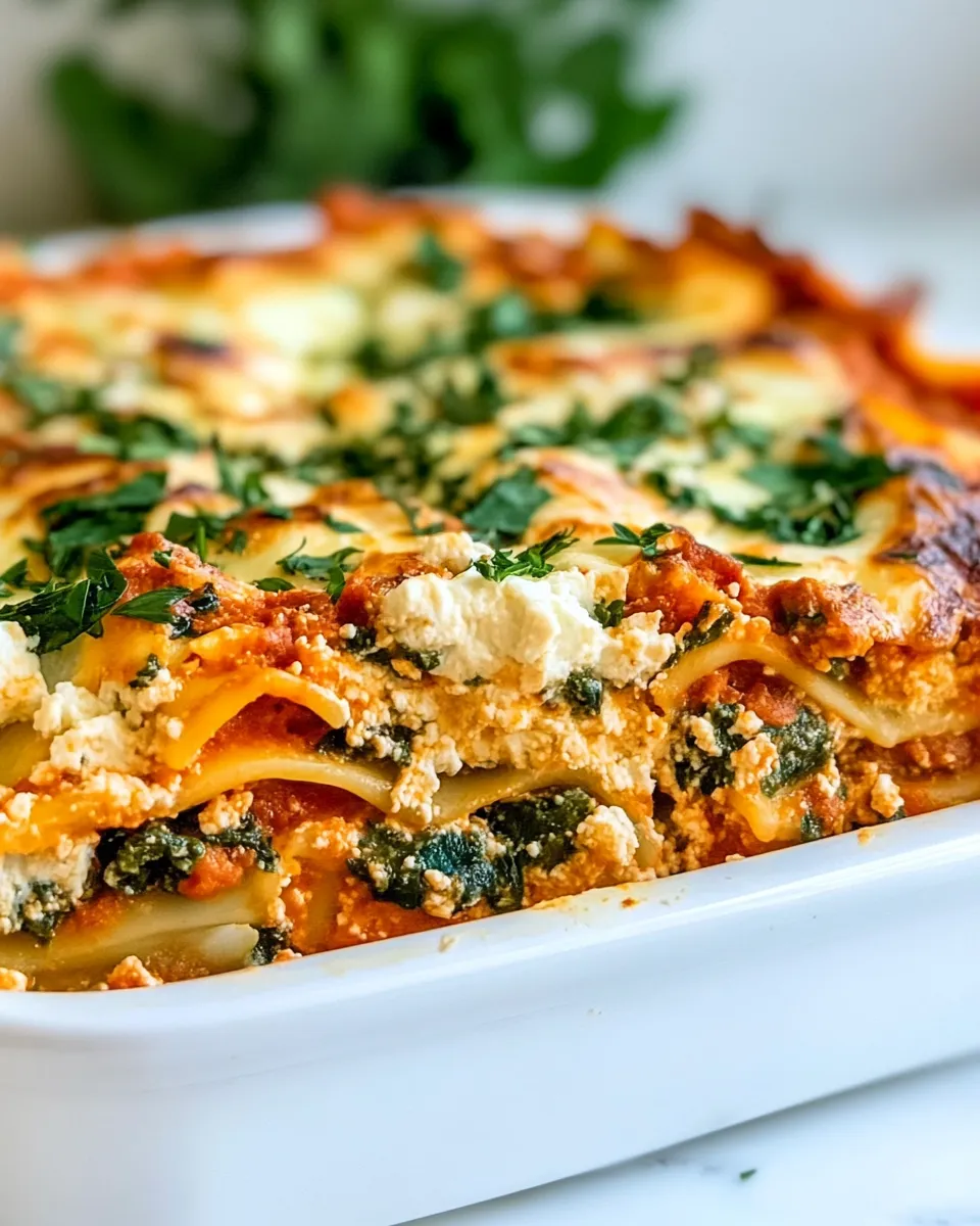 Classic Vegetarian Lasagna image