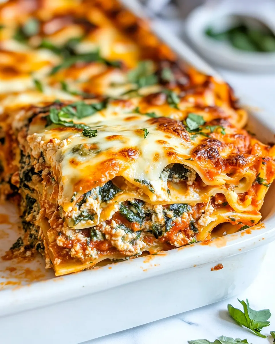 Easy Vegetarian Lasagna recipe photo