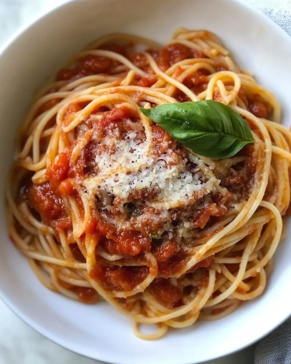 Easy Vegetarian Spaghetti Sauce recipe photo