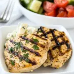 Homemade Very Greek Grilled Chicken dish photo