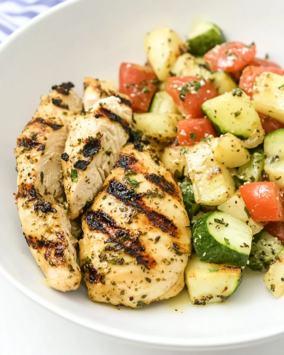 Classic Very Greek Grilled Chicken recipe image