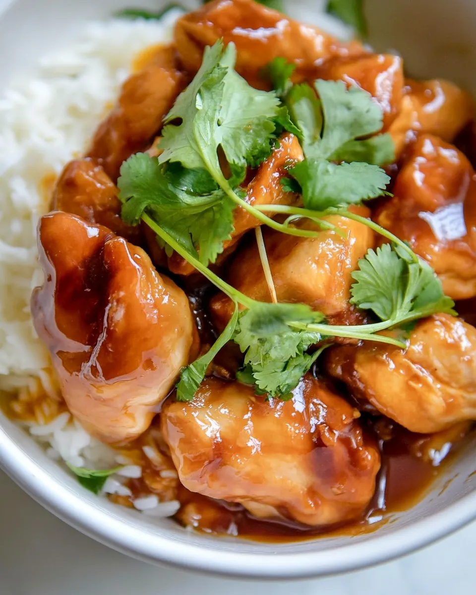 Delicious Vietnamese Caramel Chicken dish photo