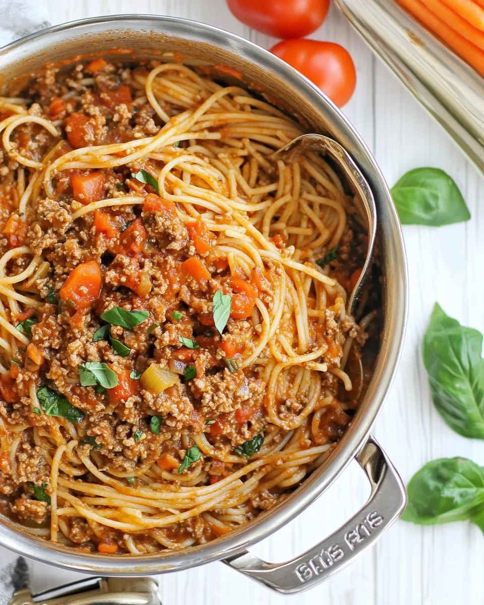 classic Weight Watchers Spaghetti Bolognese image