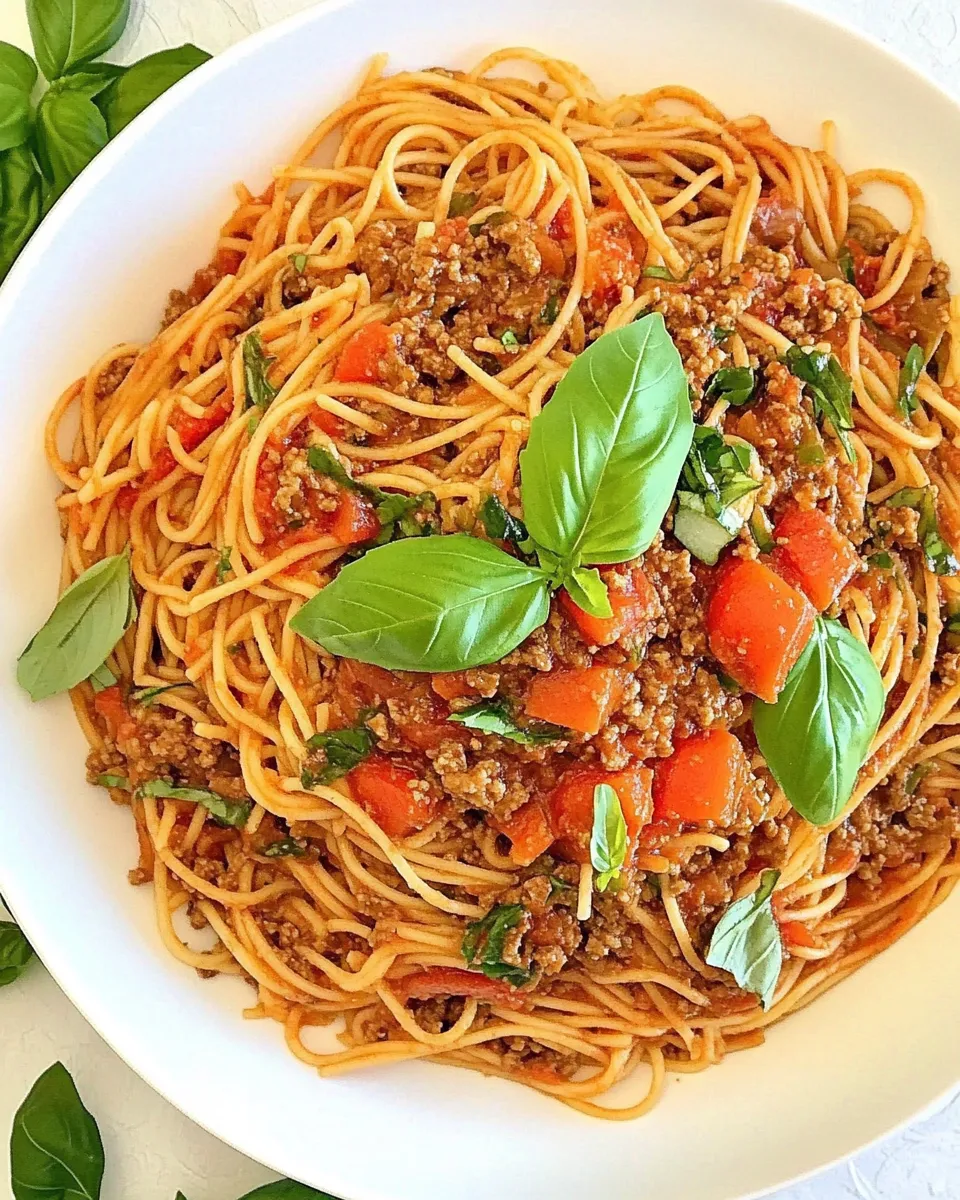 delicious Weight Watchers Spaghetti Bolognese shot