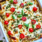 homemade White Chicken Lasagna (Caprese Chicken Lasagna) photo