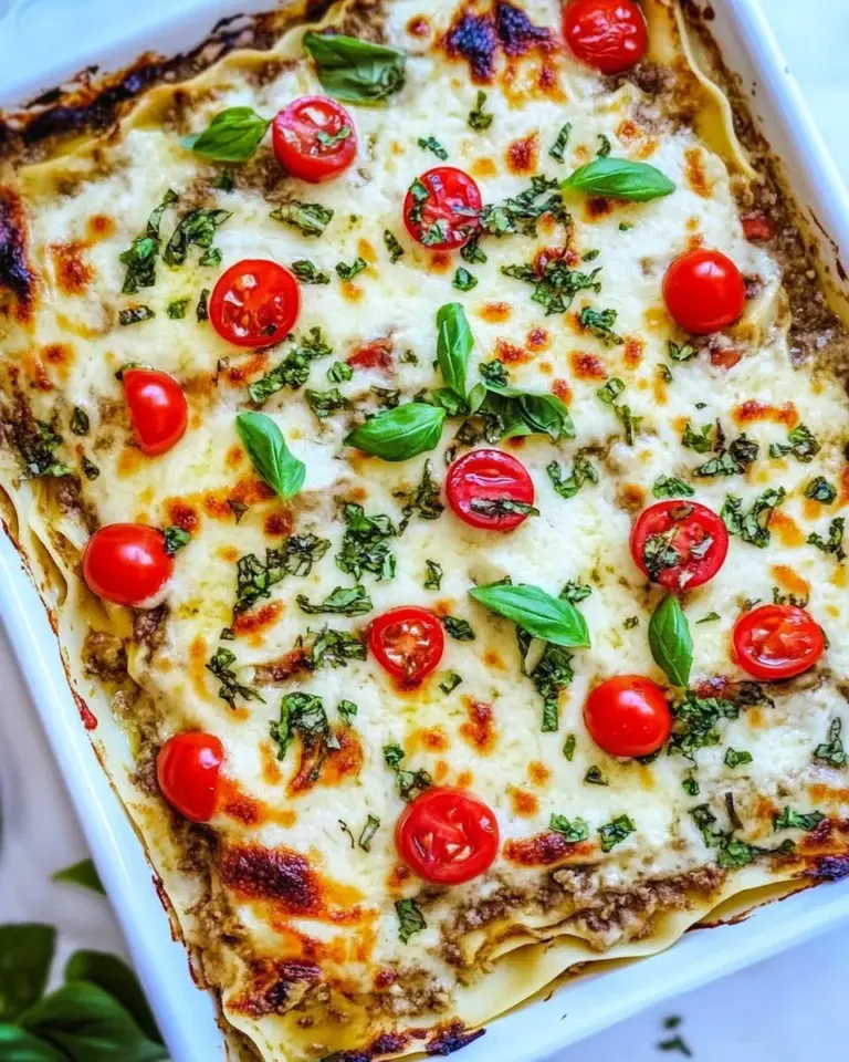 homemade White Chicken Lasagna (Caprese Chicken Lasagna) photo