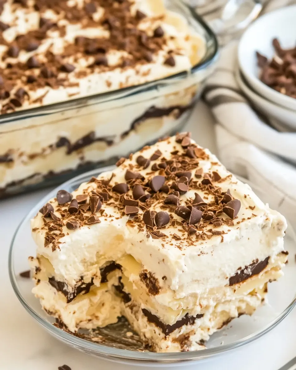 Classic White Chocolate Lasagna image