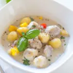 Homemade Whole Wheat Gnocchi in Cream Sauce photo