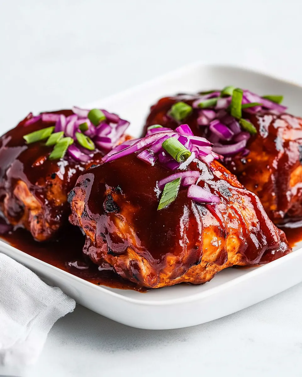 Homemade Zesty BBQ Chicken (5 Ingredients) recipe photo