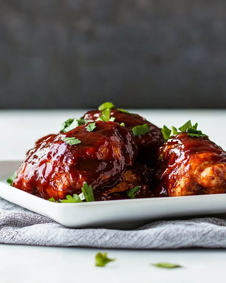 Classic Zesty BBQ Chicken (5 Ingredients) dish photo
