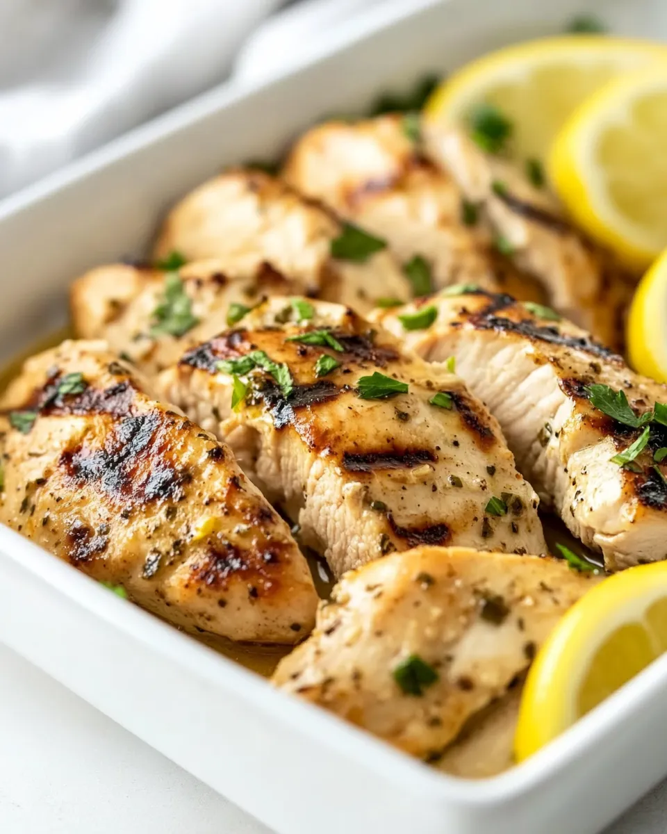 Delicious Zesty Chicken Marinade dish photo