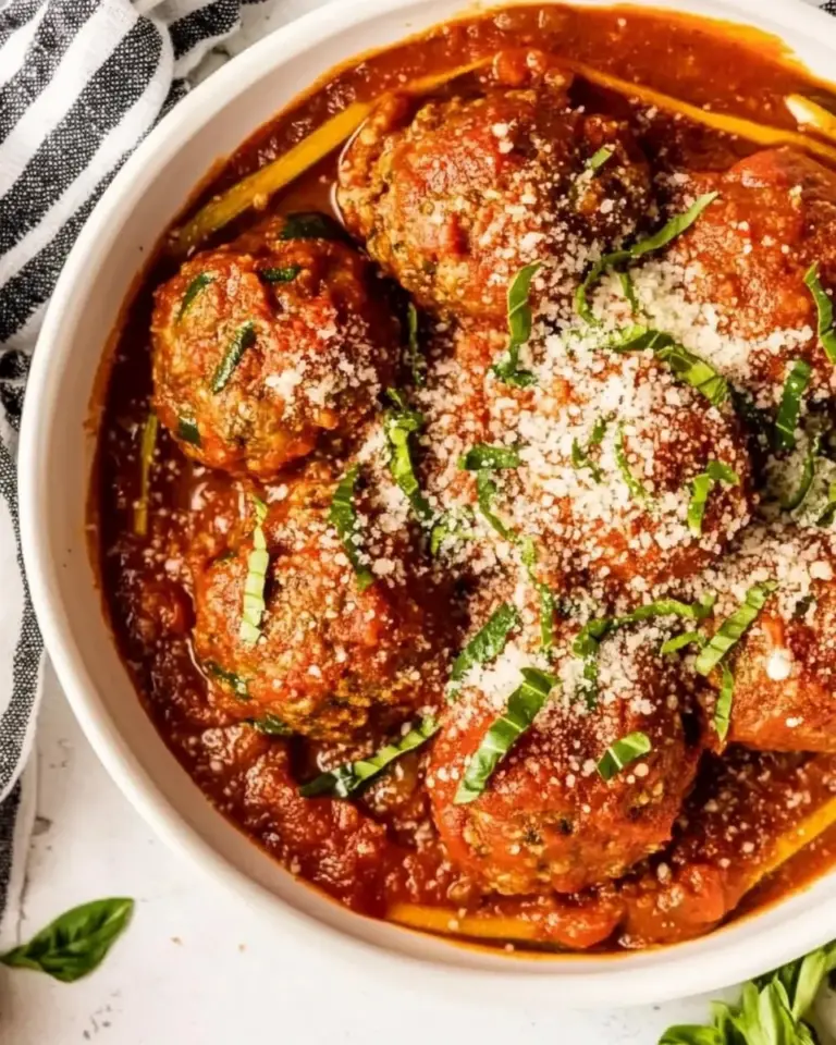 Homemade Zucchini Beef Meatballs photo