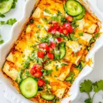 Homemade Zucchini Chicken Enchiladas recipe photo