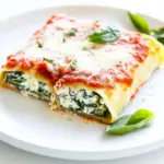 Homemade Zucchini Lasagna Rolls with Spinach & Ricotta Filling photo